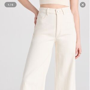 dl1961 hepburn wide leg high rise vintage